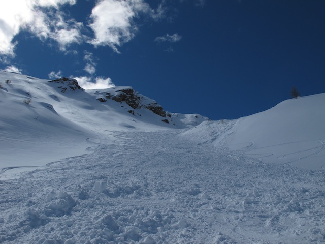 #3 Avalanche sur Le Chapeau de Gendarme Avalanche sur Le Chapeau de Gendarme