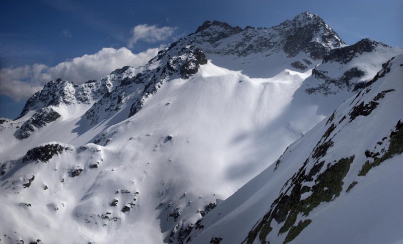 #1 sous le Col Crozet : des traces venant du col du Crozet en allant aux ferices sous le Col Crozet : des traces venant du col du Crozet en allant aux ferices