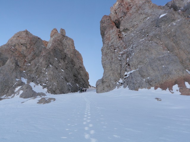 #3 Couloir du Béal traversier : Début du Couloir Couloir du Béal traversier : Début du Couloir