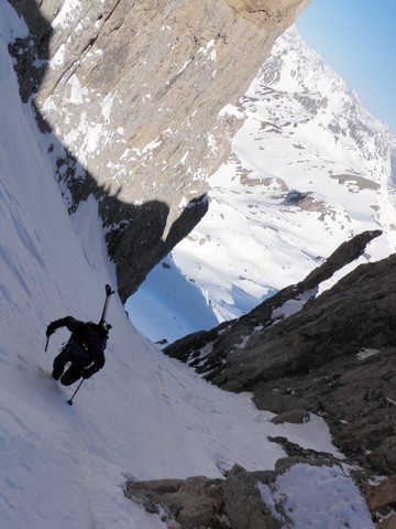 #4 Couloir du Béal traversier : Belle Ambiance Couloir du Béal traversier : Belle Ambiance