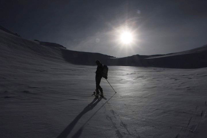 #1 Patrice Col dei Morti : Montée agréable, neige dure Patrice Col dei Morti : Montée agréable, neige dure