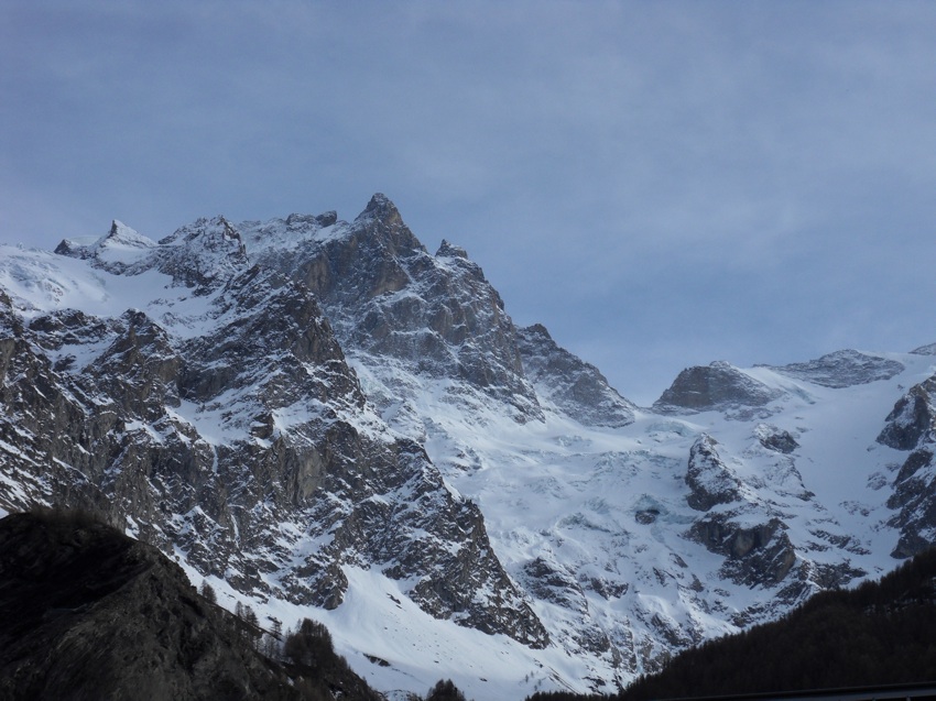 Brèche de la Meije : Pour Marti, côté La Grave