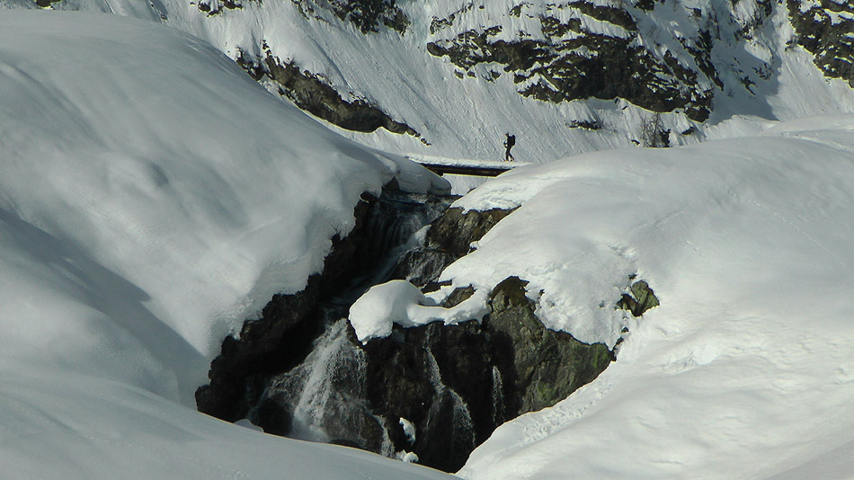 #6 Pont sur la cascade du lac de la Sella Pont sur la cascade du lac de la Sella