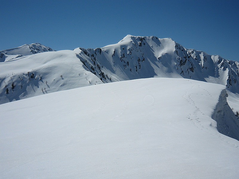 #6 Crête des Faegians : et Tête des Marges à l Crête des Faegians : et Tête des Marges à l'arrivée.