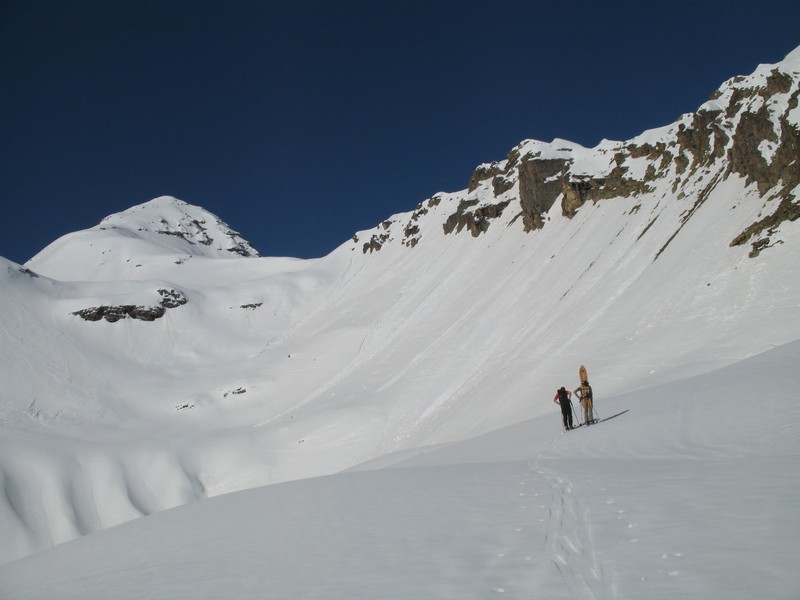 #2 au dessus du lac de Palluel : réflexion sur le manteau neigeux au dessus du lac de Palluel : réflexion sur le manteau neigeux