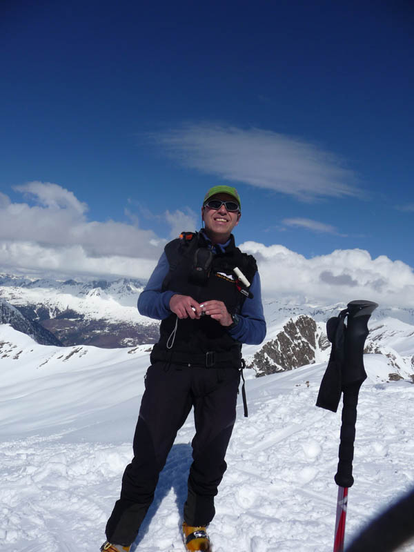 #2 Didier au sommet. Didier au sommet.