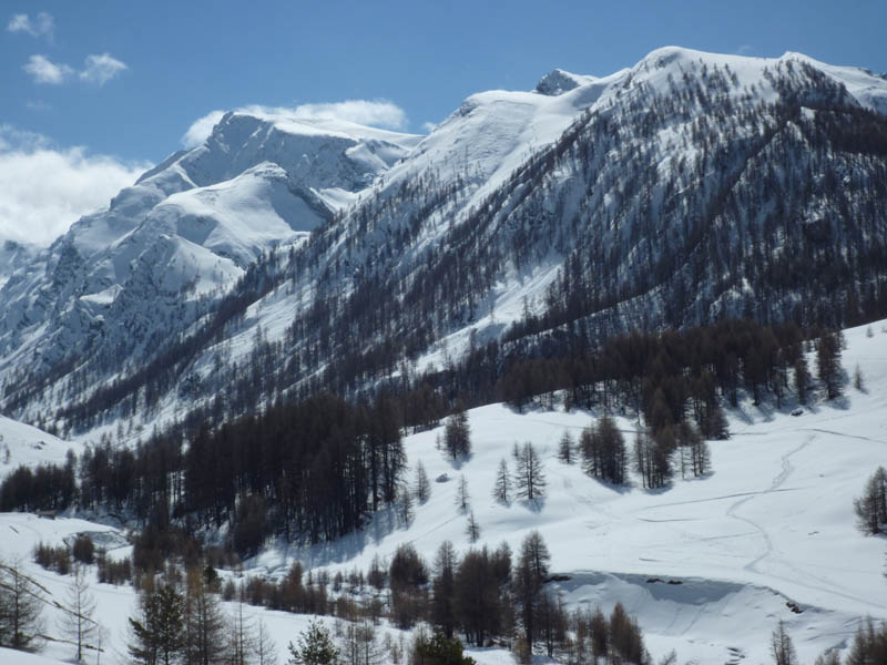 #8 vue d vue d'ensemble : Vue sur le sommet des Sagnes Longues.