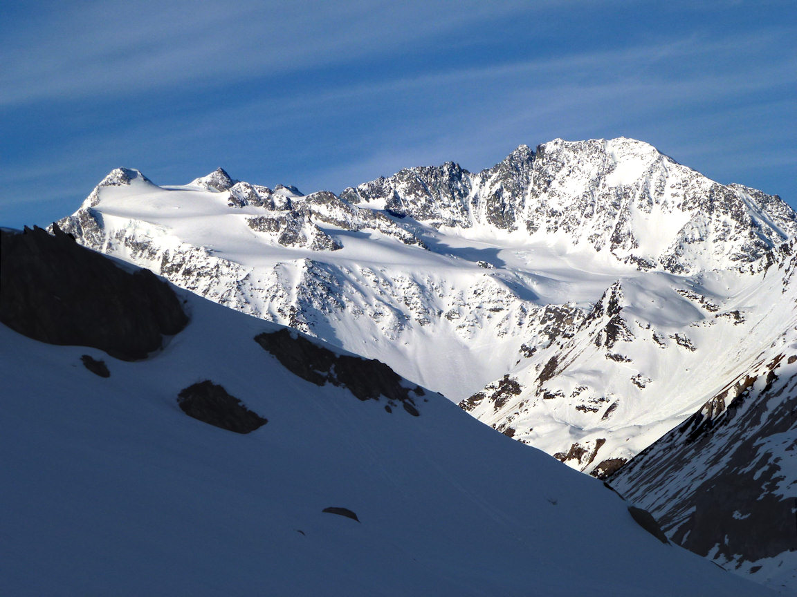 #16 Polset -Péclet : Et le glacier de Gébroulaz. Polset -Péclet : Et le glacier de Gébroulaz.