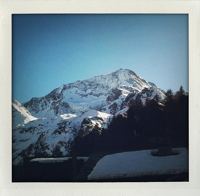 #1 Le Pigne depuis la vallée Le Pigne depuis la vallée