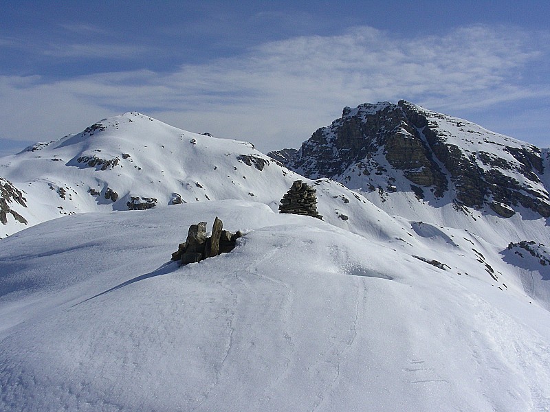 #8 Au sommet : Avec le Roc Blanc et la tête de Couleau Au sommet : Avec le Roc Blanc et la tête de Couleau