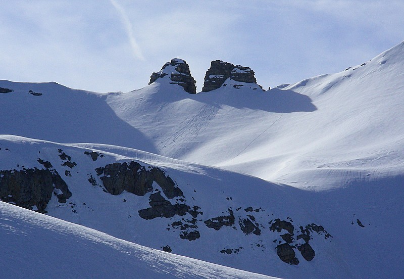#6 Col des tourettes : Ces belles tourettes vues des Sagnes Col des tourettes : Ces belles tourettes vues des Sagnes