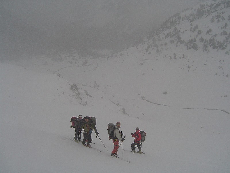 #4 Direction Col de la Fâche : Brume... Direction Col de la Fâche : Brume...
