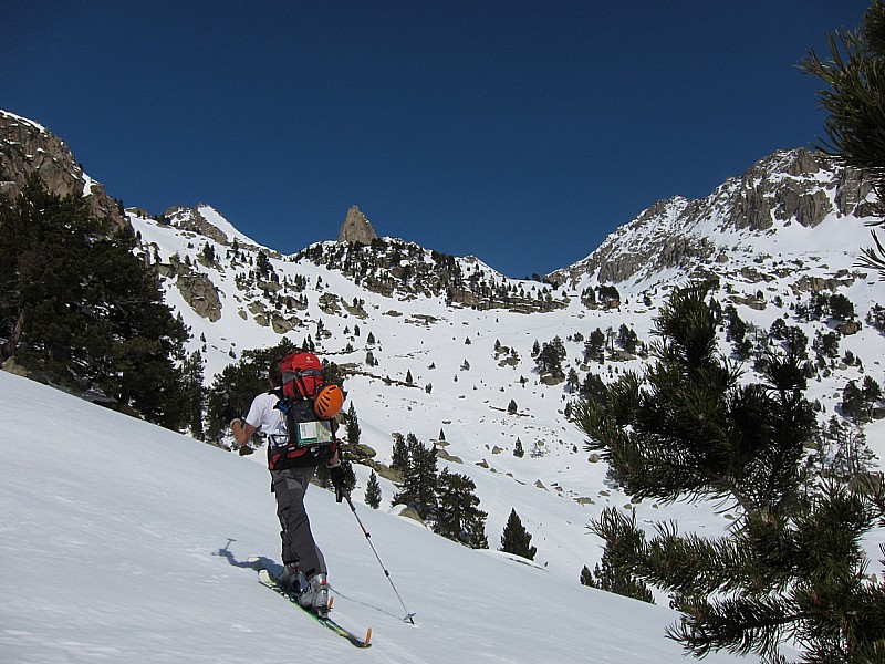 Remontée refuge Amitges