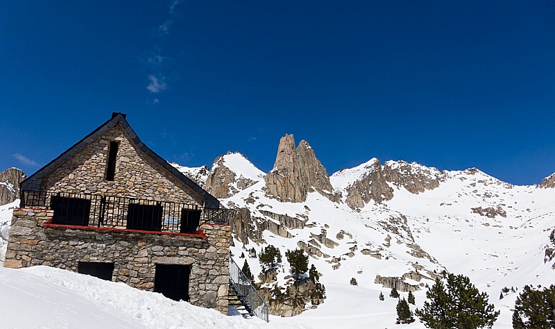 Refuge d'Amitges : belle construction