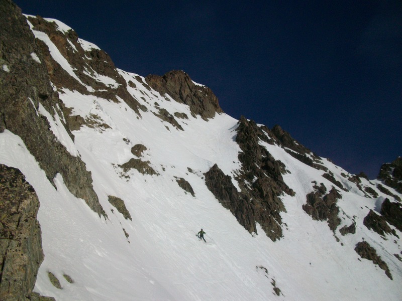#9 Pic central du Vaccivier : Manu en finit avec le rideau sommital Pic central du Vaccivier : Manu en finit avec le rideau sommital