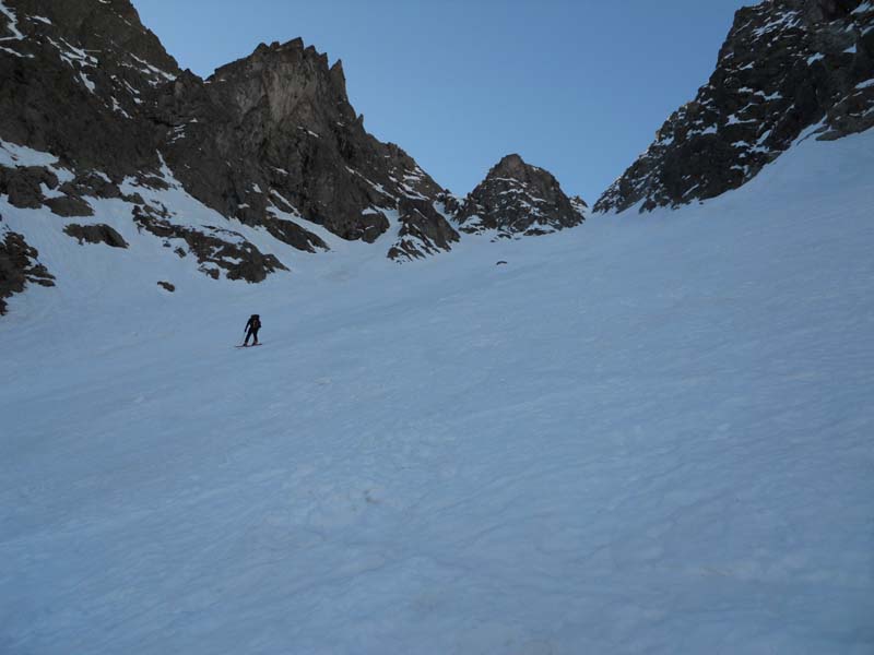 #2 début de la montée : Comme d début de la montée : Comme d'habitude on commence à skis
