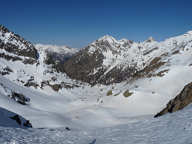 #1 Au Pas des Ladres. : Le lac de Trécolpas,le Pélago et Baissette. Au Pas des Ladres. : Le lac de Trécolpas,le Pélago et Baissette.
