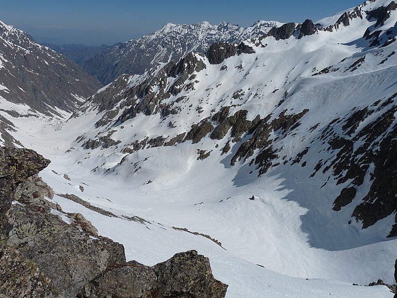 #10 Au Col de Fenestre. : 3 italiens arrivent. Au Col de Fenestre. : 3 italiens arrivent.