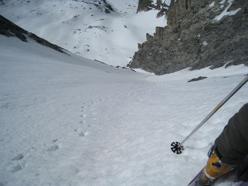 #6 Couloir SW : y a du gaz mais c Couloir SW : y a du gaz mais c'est bien lisse