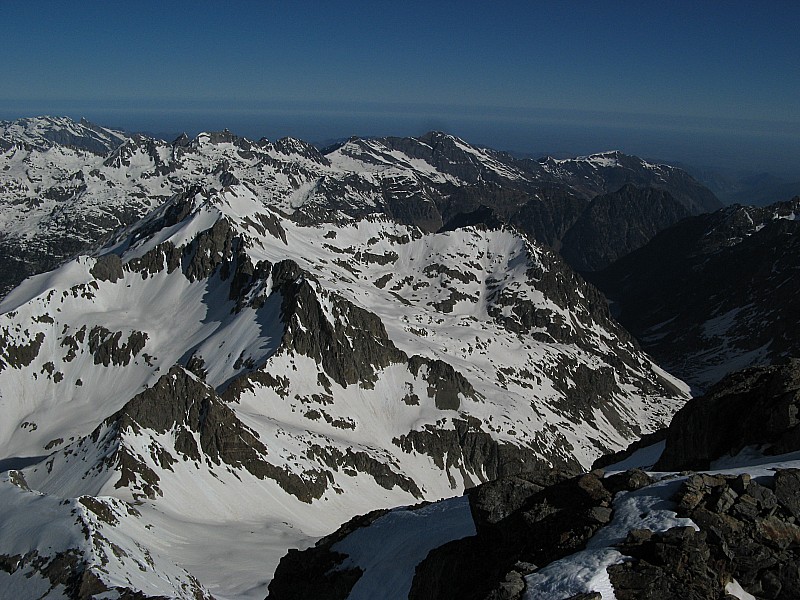 #22 Vue vers nord est : Vue vers le nord est, sur la Hourquette d Vue vers nord est : Vue vers le nord est, sur la Hourquette d'Ossoue