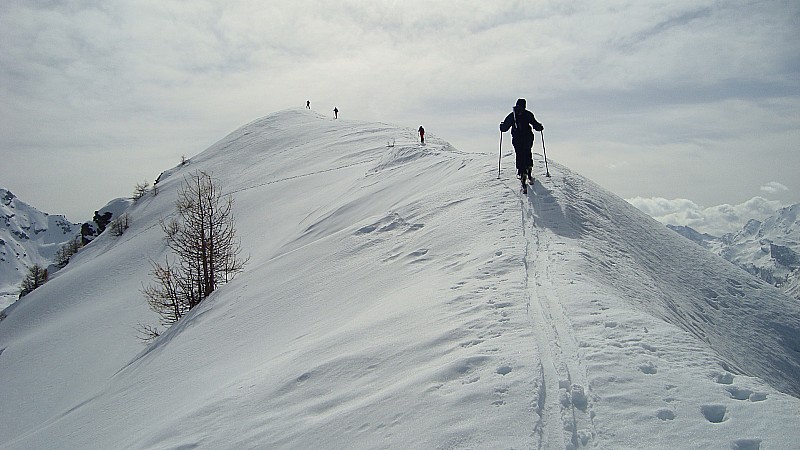 #3 La crête Gilly : Brrrr. Vent à 70km.h La crête Gilly : Brrrr. Vent à 70km.h
