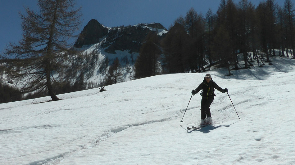 #19 sur le bas, bien lourd mais skiable sur le bas, bien lourd mais skiable