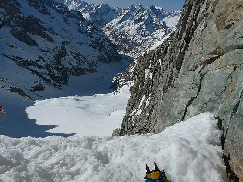#4 Début de la descente : C Début de la descente : C'est raide...!