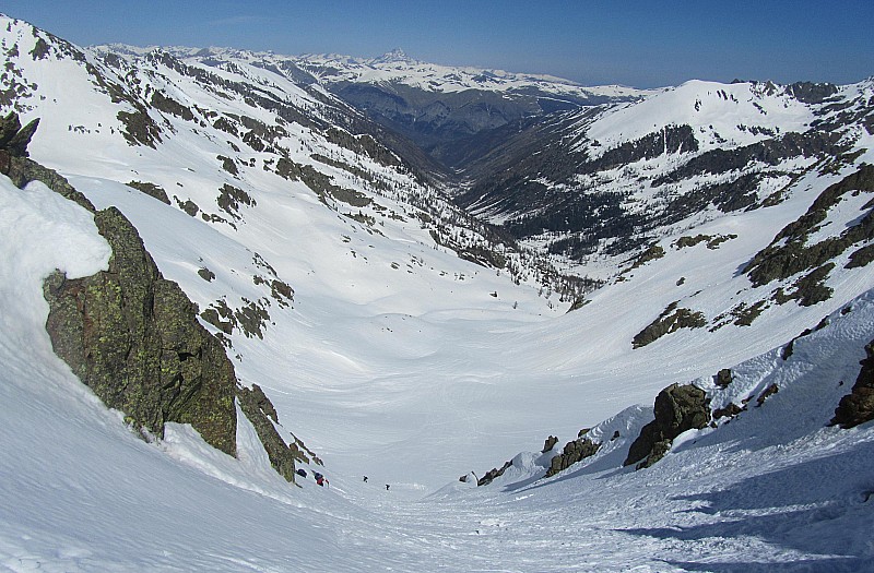 #11 Mont Malinvern : Bonnes conditions dans le couloir Mont Malinvern : Bonnes conditions dans le couloir