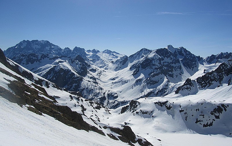 #7 Mont Malinvern : De l Mont Malinvern : De l'Argentera aux Tablasses et son couloir