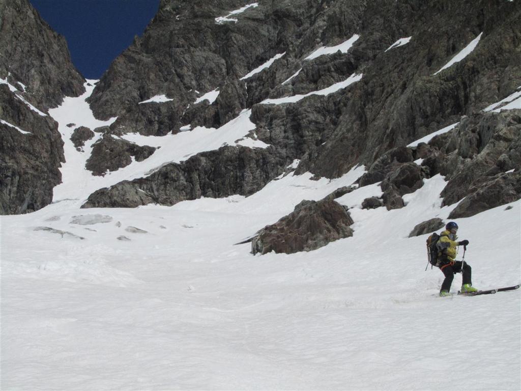 #3 à la cote 2900 m : vue sur le couloir à la cote 2900 m : vue sur le couloir
