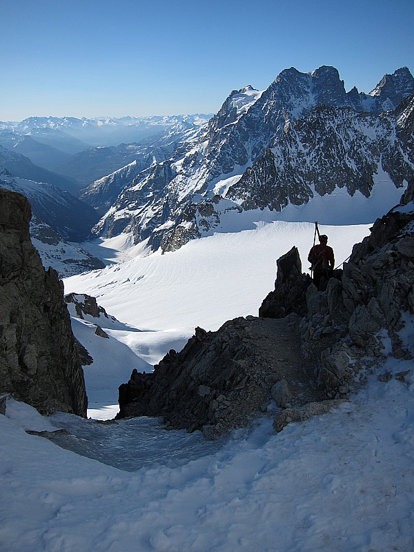 #4 Col Emile Pic : pose du rappel Col Emile Pic : pose du rappel