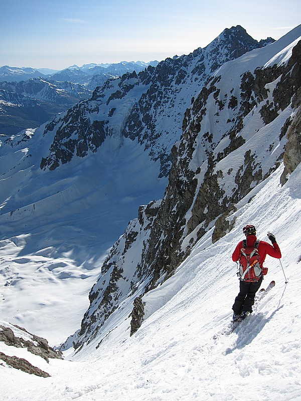 #10 Brèche Cordier E : Le haut du couloir Brèche Cordier E : Le haut du couloir