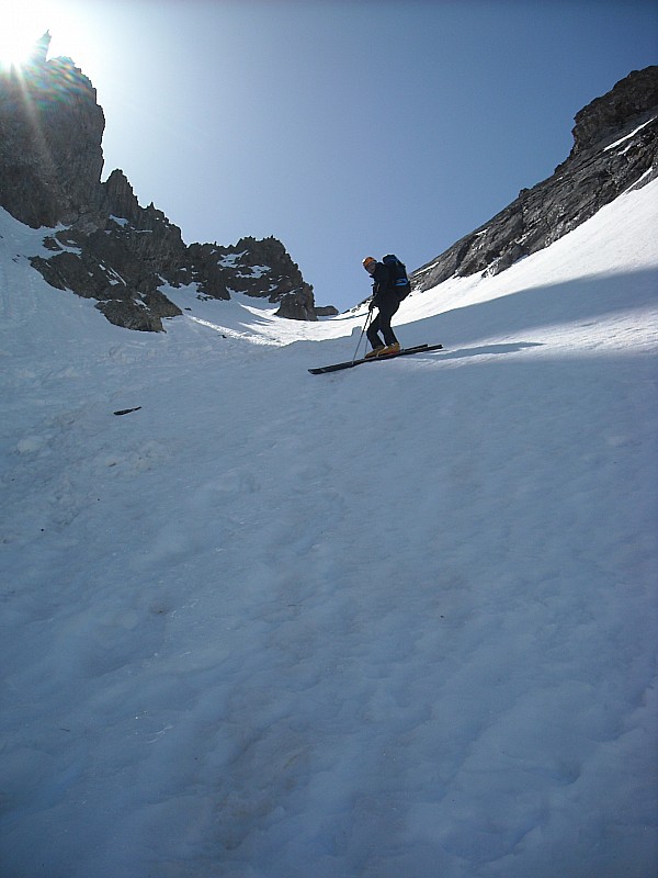 descente : sur la glace ...