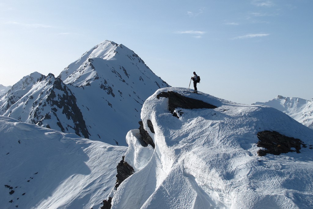 #4 Crête des Chalanchettes : Au deuxième plan, le Grand Queyras Crête des Chalanchettes : Au deuxième plan, le Grand Queyras