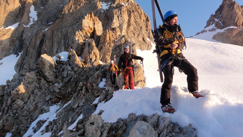 tour de la meije : col des neiges