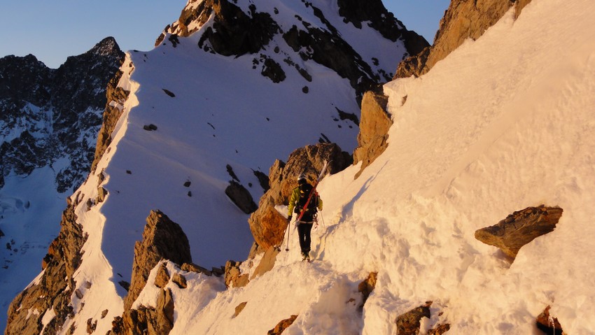 tour de la meije : col des neiges