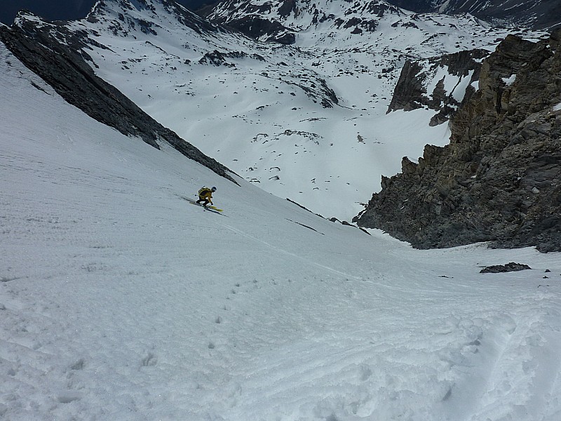 #9 Descente : Les contrepentes rive gauche sont bien lisses. Descente : Les contrepentes rive gauche sont bien lisses.