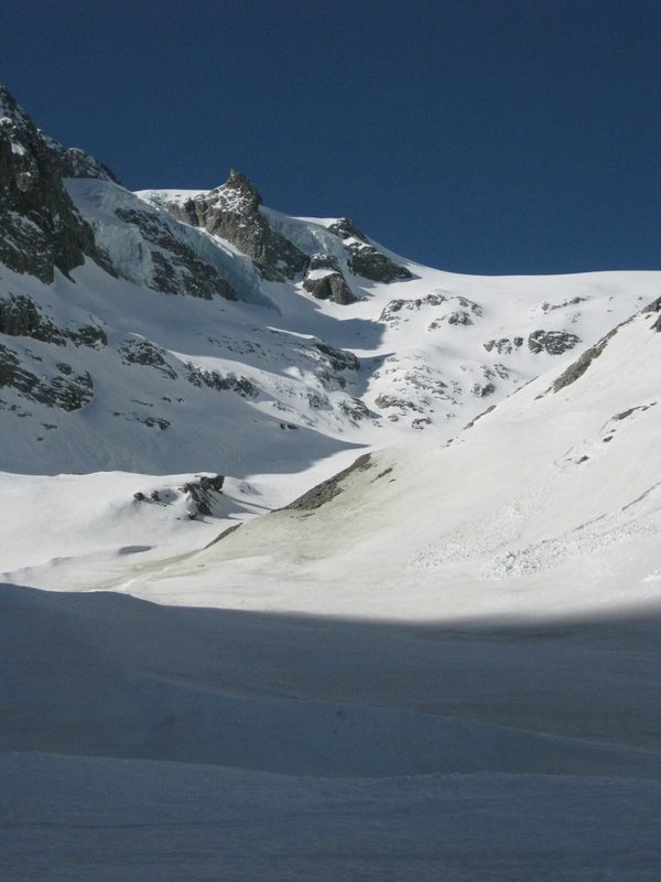 #4 traversée du Gioberney : Le glacier du Says par lequel nous somme descendu. traversée du Gioberney : Le glacier du Says par lequel nous somme descendu.