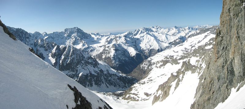 #1 Col du chardon : Vue côté valgau Col du chardon : Vue côté valgau