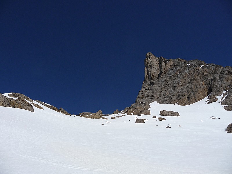 #6 Col des Aiguilles : neige déjà bien molle Col des Aiguilles : neige déjà bien molle