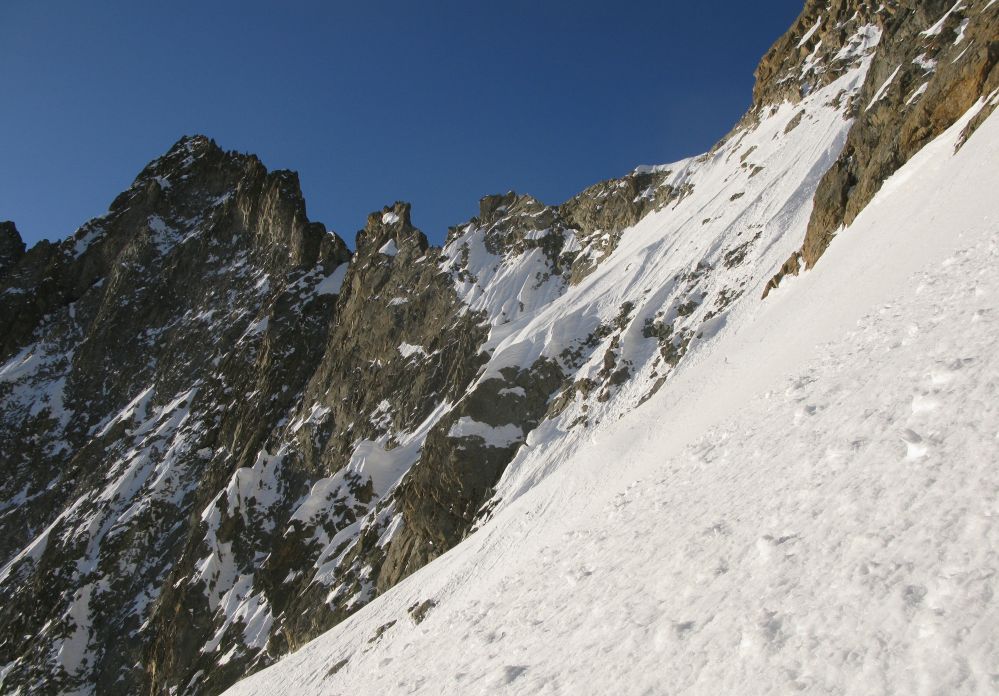 Traversée : Dans le replat avant le dernier couloir