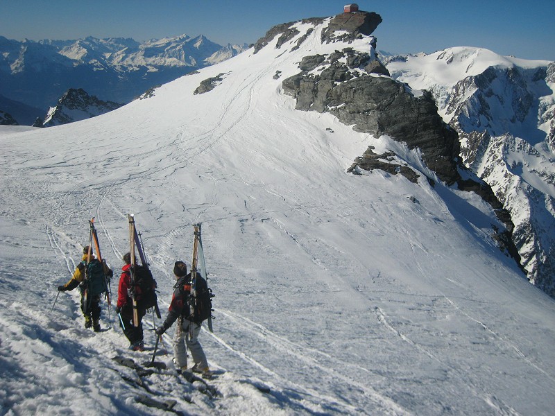 Musso : Enfin la sortie, face au Bivouac Musso