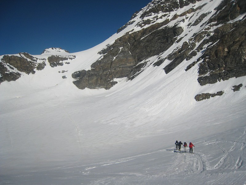 Sonadon : Courte remontée au col du Sonadon