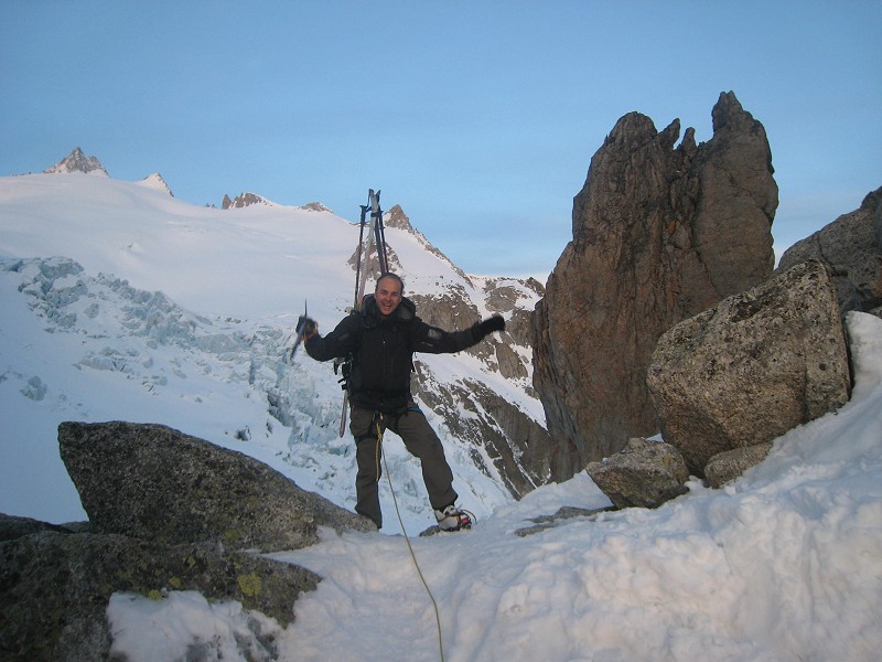 Heureux : La victoire de Benoit, sortant au col des Ecandies