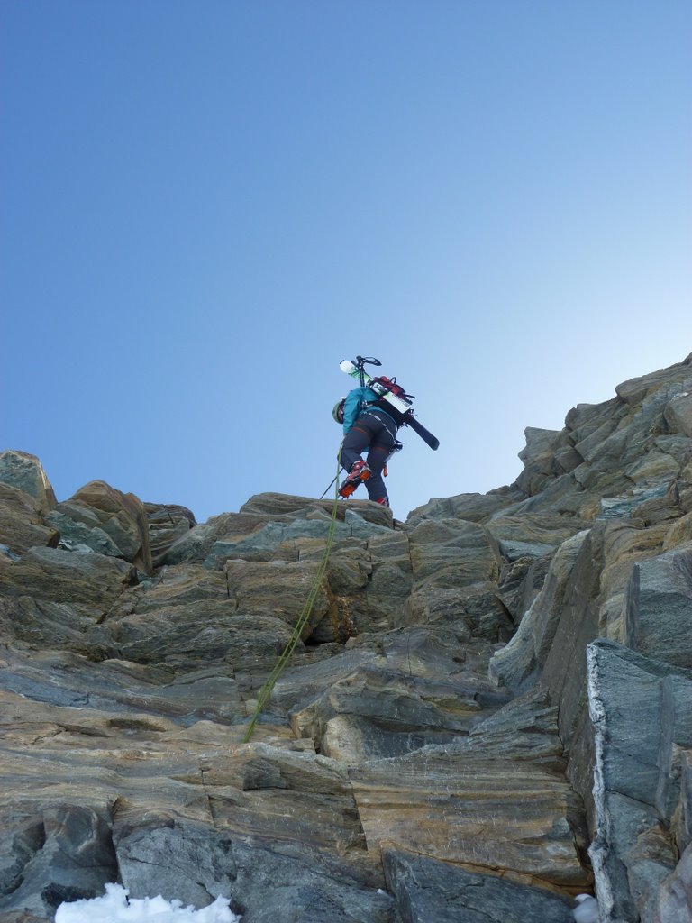 #21 Rappel de 40 m : pour rejoindre le glacier Rappel de 40 m : pour rejoindre le glacier