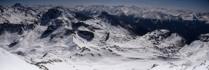 #1 pano : Pano du sommet pano : Pano du sommet
