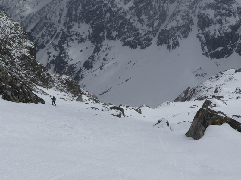 #14 Descente sous Sialouze : On descend le plus bas possible Descente sous Sialouze : On descend le plus bas possible