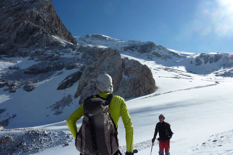 #3 Sous le col de la Roue : Température agréable au soleil. Sous le col de la Roue : Température agréable au soleil.