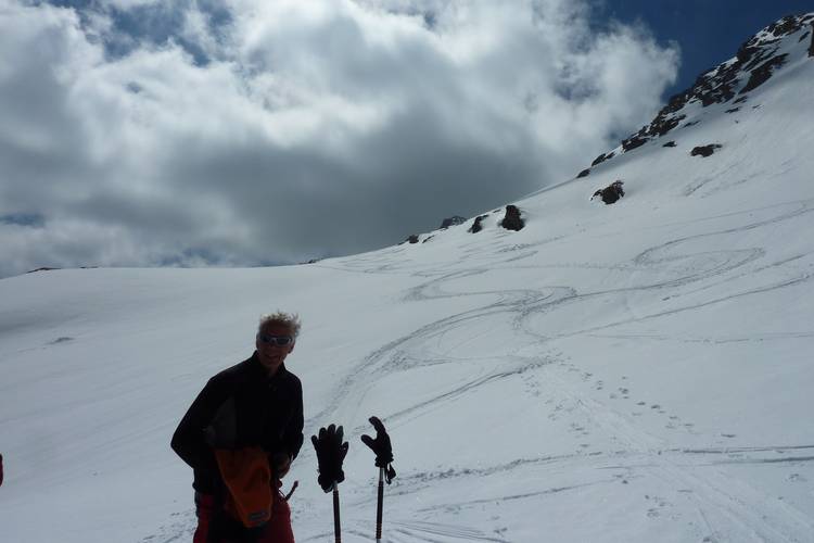 #5 Descente face est. : Neige excellente.... Descente face est. : Neige excellente....