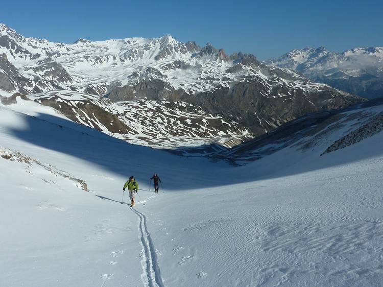 #1 Vallon de la Roue : Très peu de neige même au niveau de Fontaine Froide. Vallon de la Roue : Très peu de neige même au niveau de Fontaine Froide.